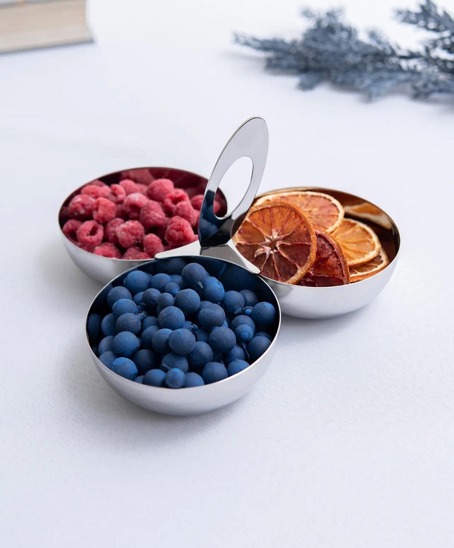 Rostfri snacksskål från Matsteel – servera snyggt